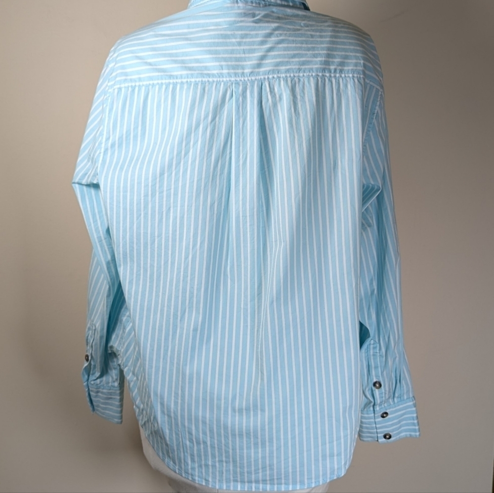 Universal Standard Striped Button-Up - image 3
